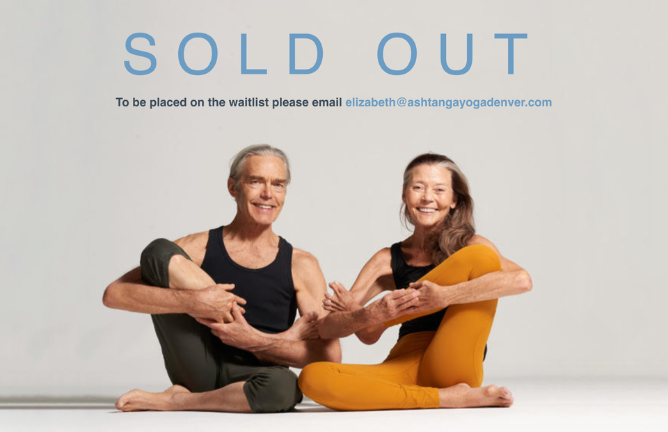 Mary Taylor & Richard Freeman Ashtanga Yoga Denver  April 26/27
